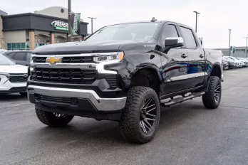 2025 Black Chevrolet Silverado 1500 LT 4X4 Truck