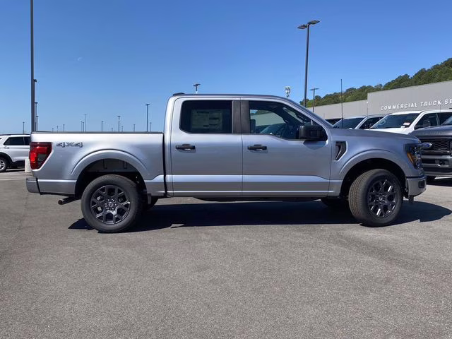 2026 Silver Metallic Ford F-150 STX 4X4 Truck