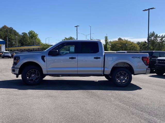 2026 Silver Metallic Ford F-150 STX 4X4 Truck