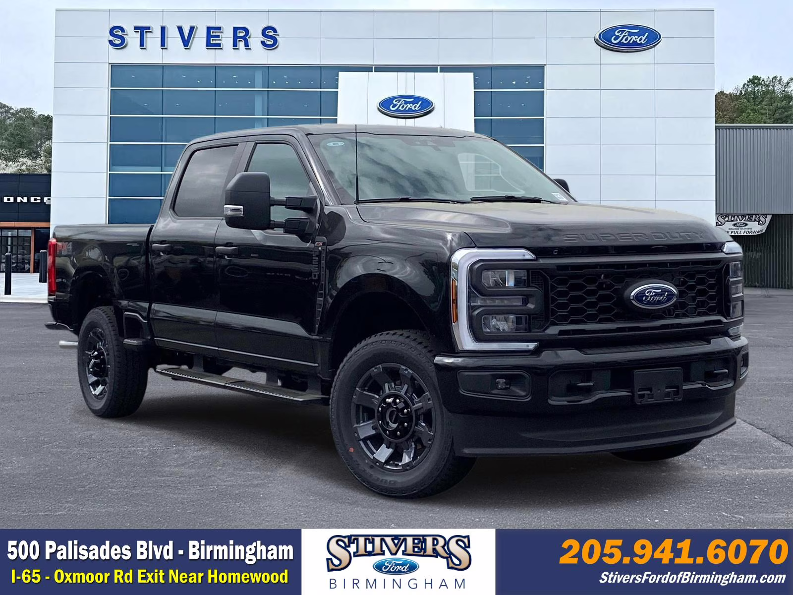 2026 Black Ford Super Duty F-250 SRW XL 4X4 Truck