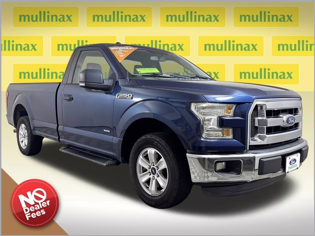2015 Blue Jeans Metallic Ford F-150 XLT RWD Truck
