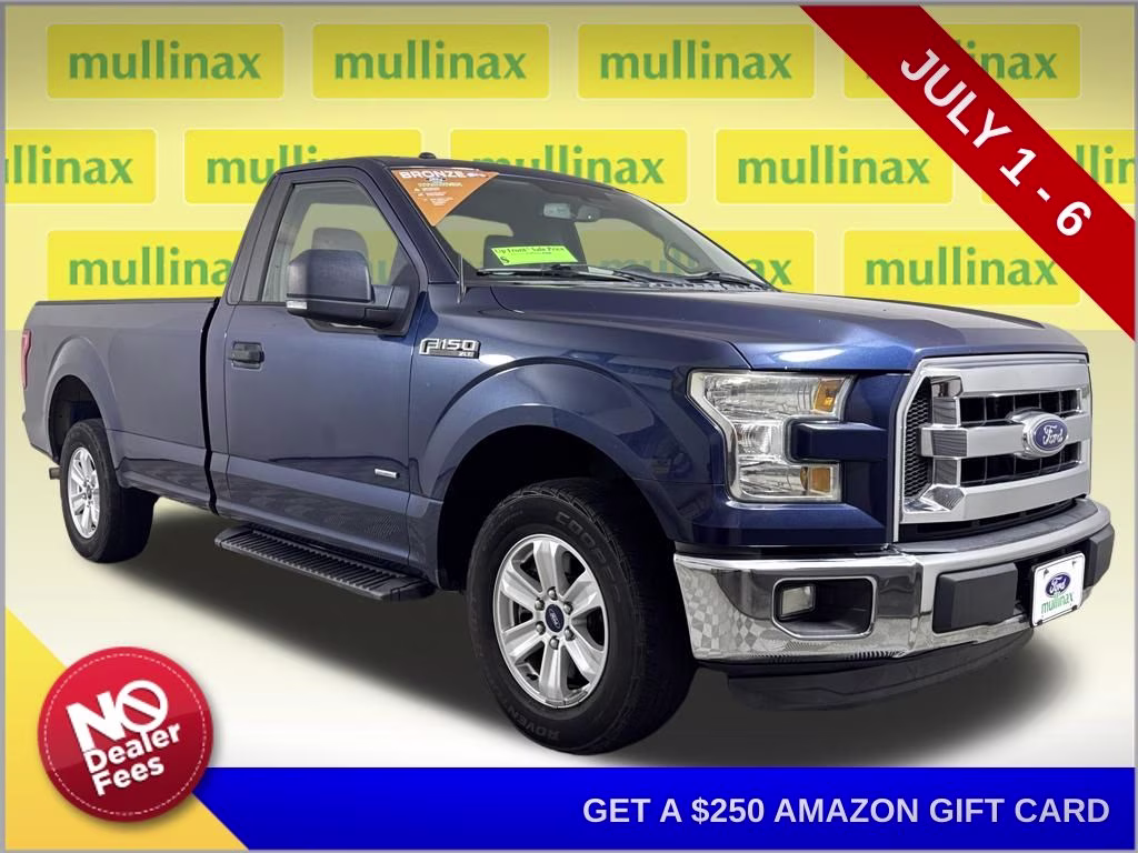 2015 Blue Jeans Metallic Ford F-150 XLT RWD Truck