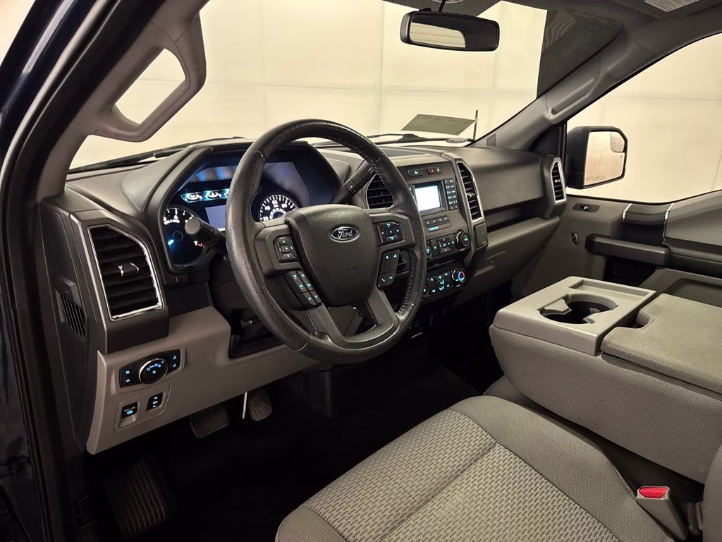 2015 Blue Jeans Metallic Ford F-150 XLT RWD Truck
