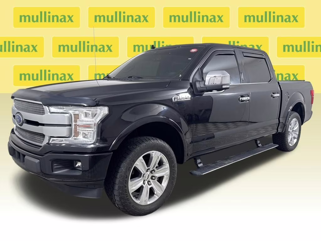 2019 Agate Black Metallic Ford F-150 Platinum RWD Truck