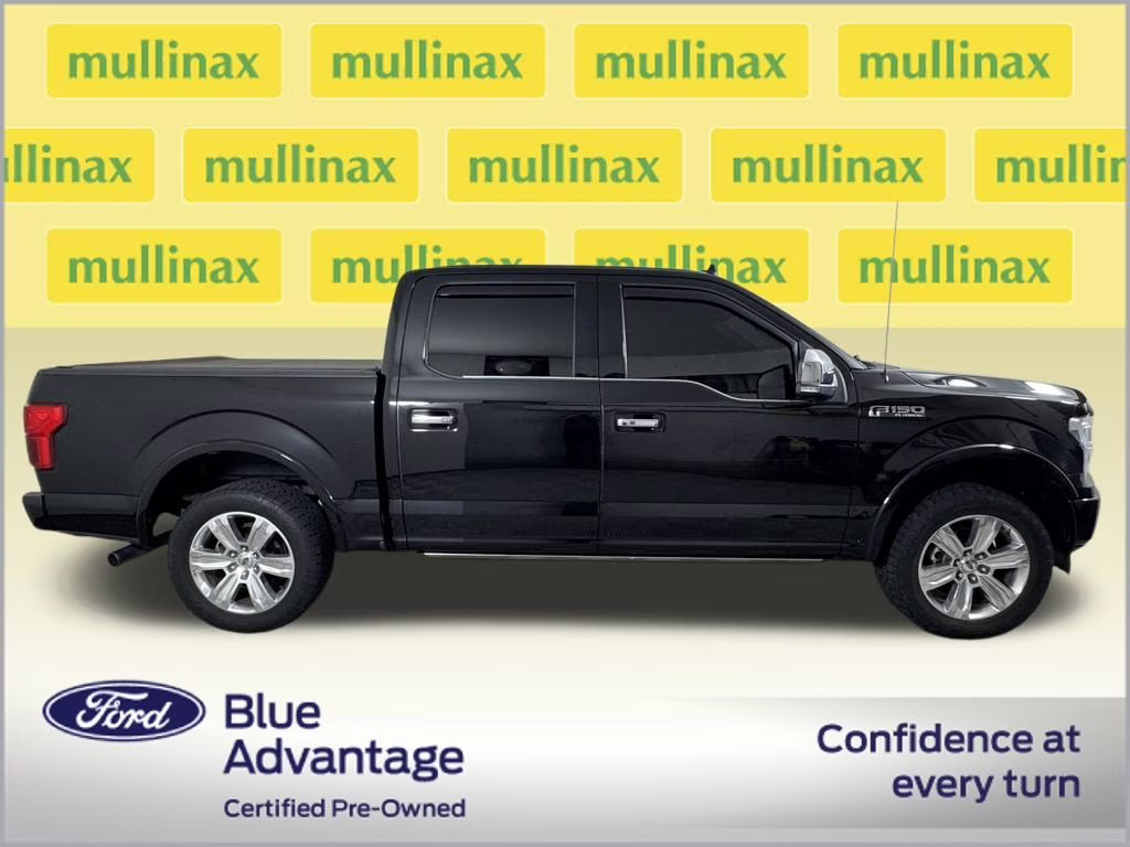 2019 Agate Black Metallic Ford F-150 Platinum RWD Truck