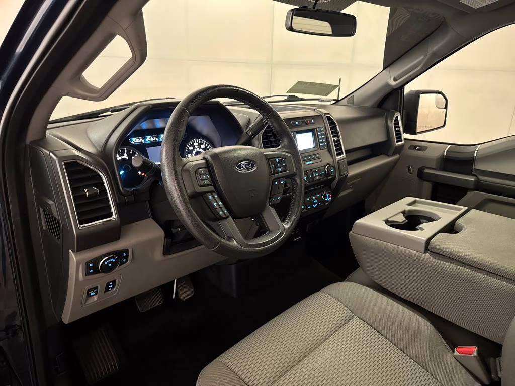 2015 Blue Jeans Metallic Ford F-150 XLT RWD Truck