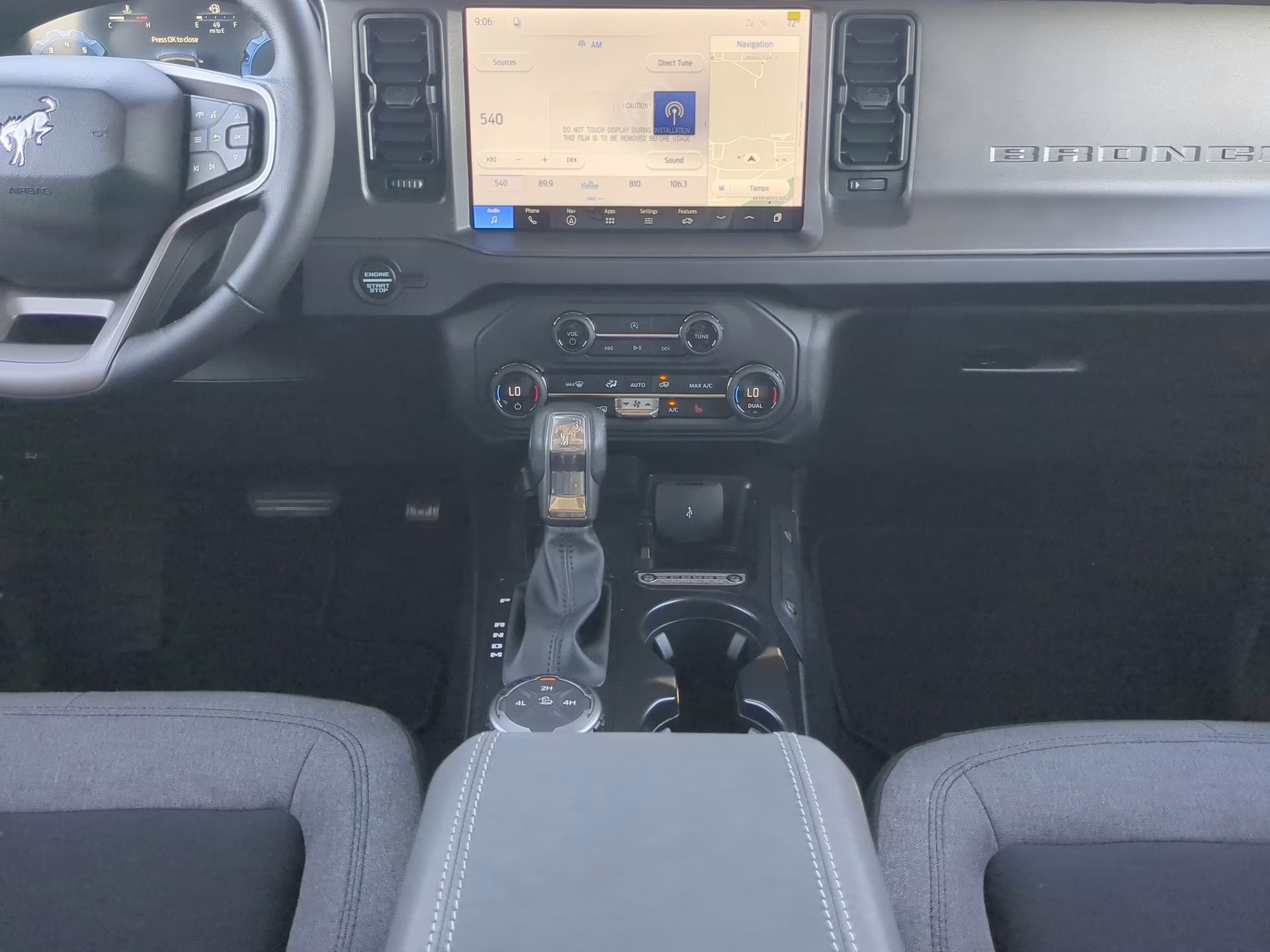 2026 Carbonized Gray Metallic Ford Bronco Big Bend 4X4 Convertible