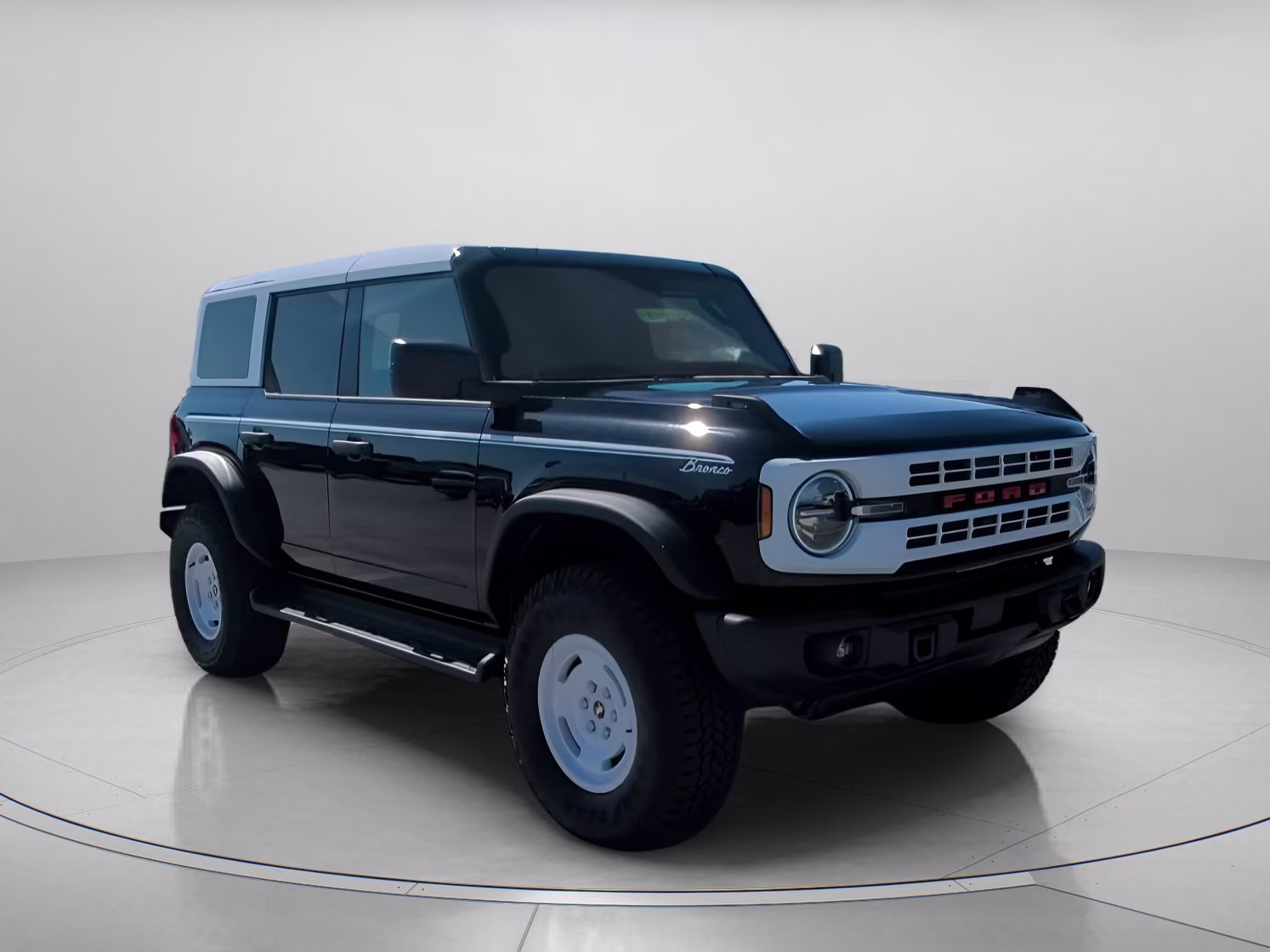2026 Shadow Black Ford Bronco Heritage Edition 4X4 Convertible