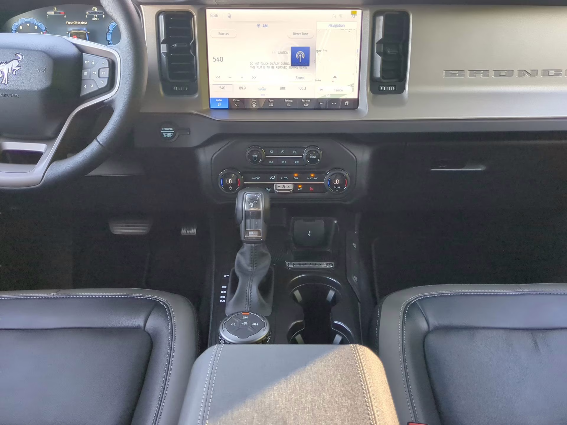 2026 Shadow Black Ford Bronco Outer Banks 4X4 Convertible