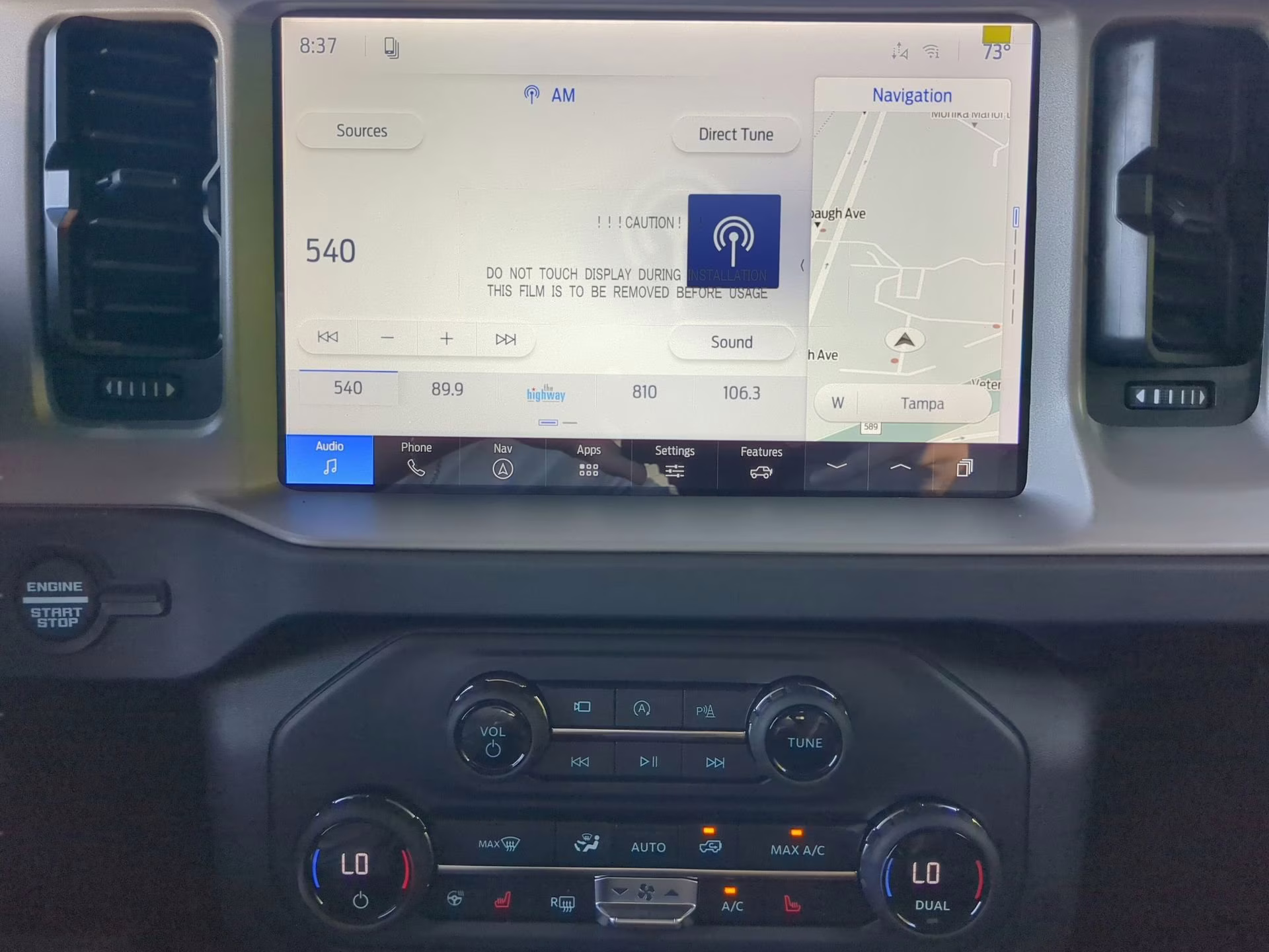 2026 Shadow Black Ford Bronco Outer Banks 4X4 Convertible