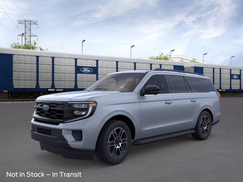 2026 Glacier Gray Metallic Tri-Coat Ford Expedition Max Active RWD SUV