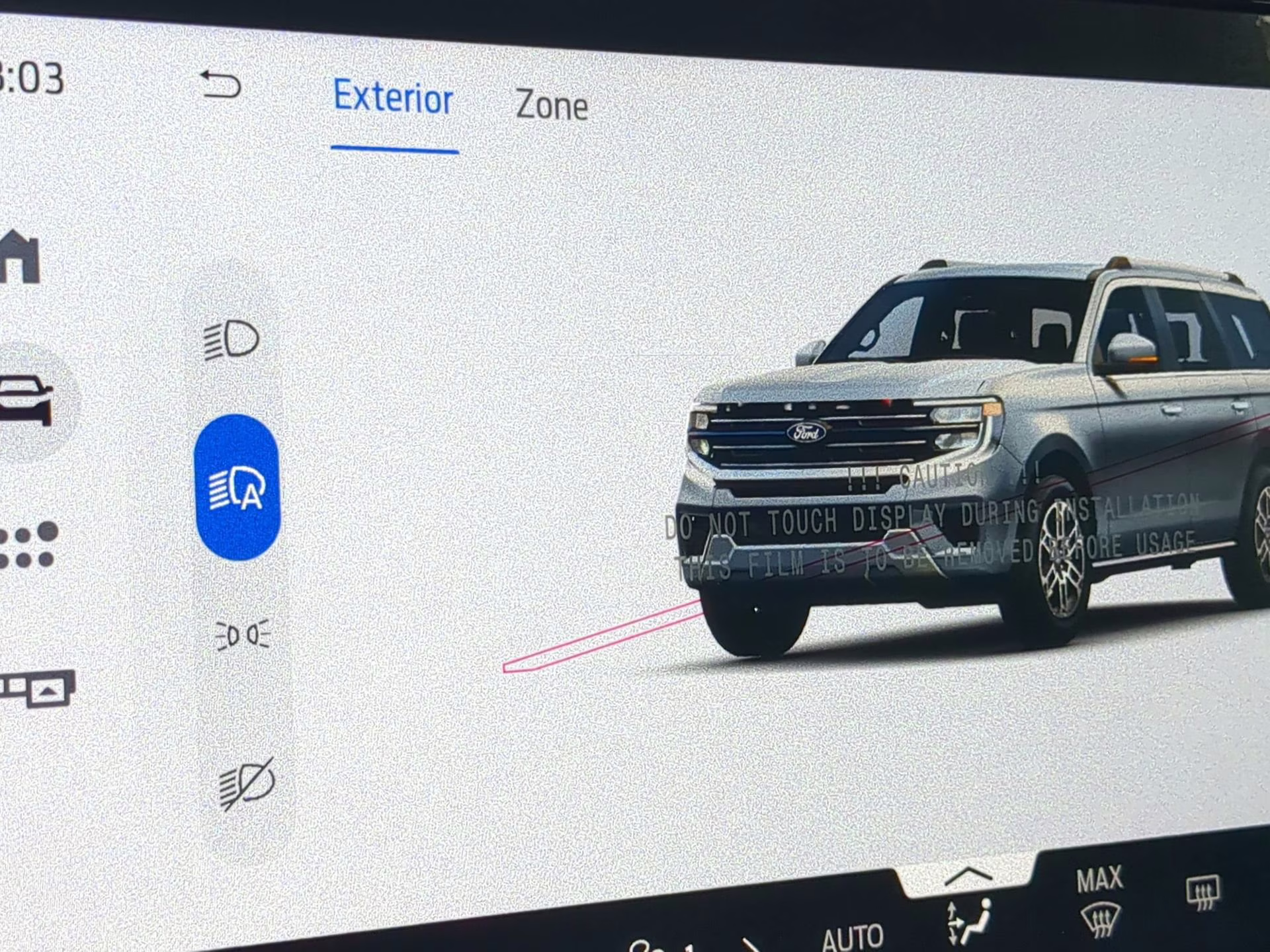 2026 Glacier Gray Metallic Tri-Coat Ford Expedition Max Active RWD SUV