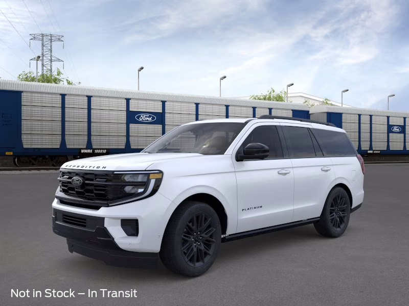 2026 Star White Metallic Tri-Coat Ford Expedition Platinum 4X4 SUV