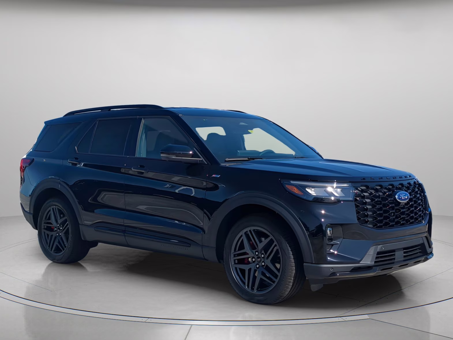 2026 Agate Black Metallic Ford Explorer ST-Line RWD SUV