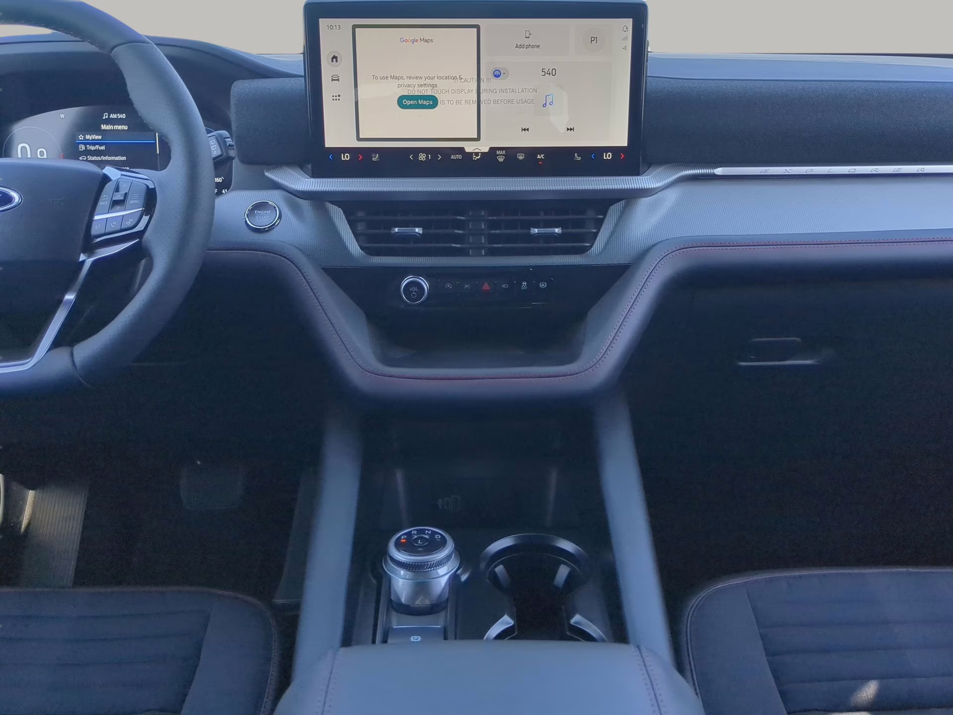 2026 Agate Black Metallic Ford Explorer ST-Line RWD SUV