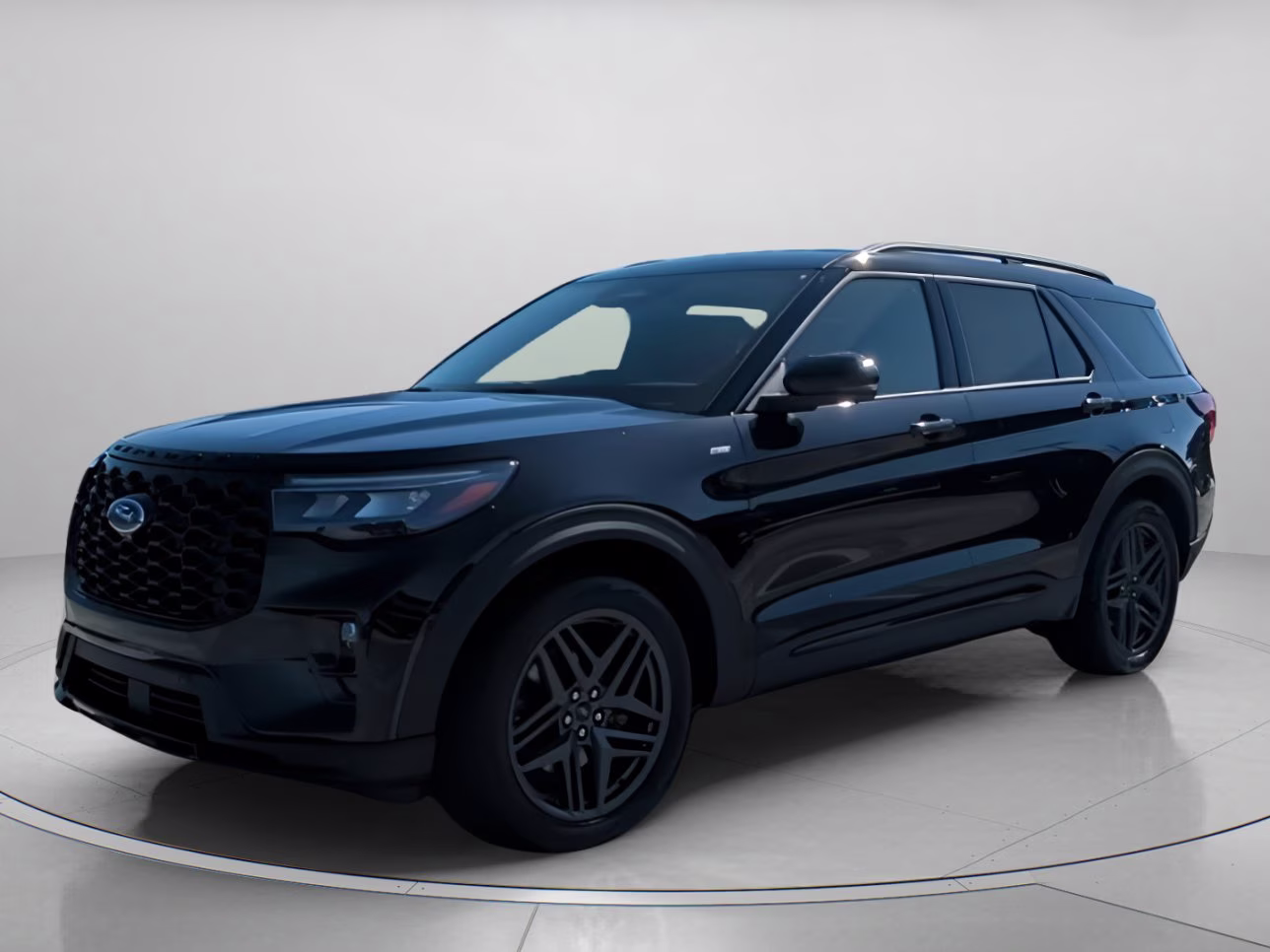2026 Agate Black Metallic Ford Explorer ST-Line RWD SUV