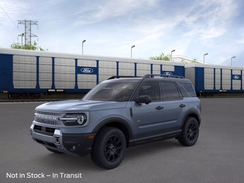 2026 Azure Gray Metallic Tri-Coat Ford Bronco Sport Badlands 4X4 SUV