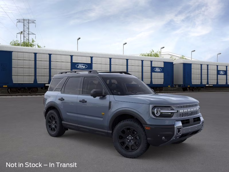 2026 Azure Gray Metallic Tri-Coat Ford Bronco Sport Badlands 4X4 SUV