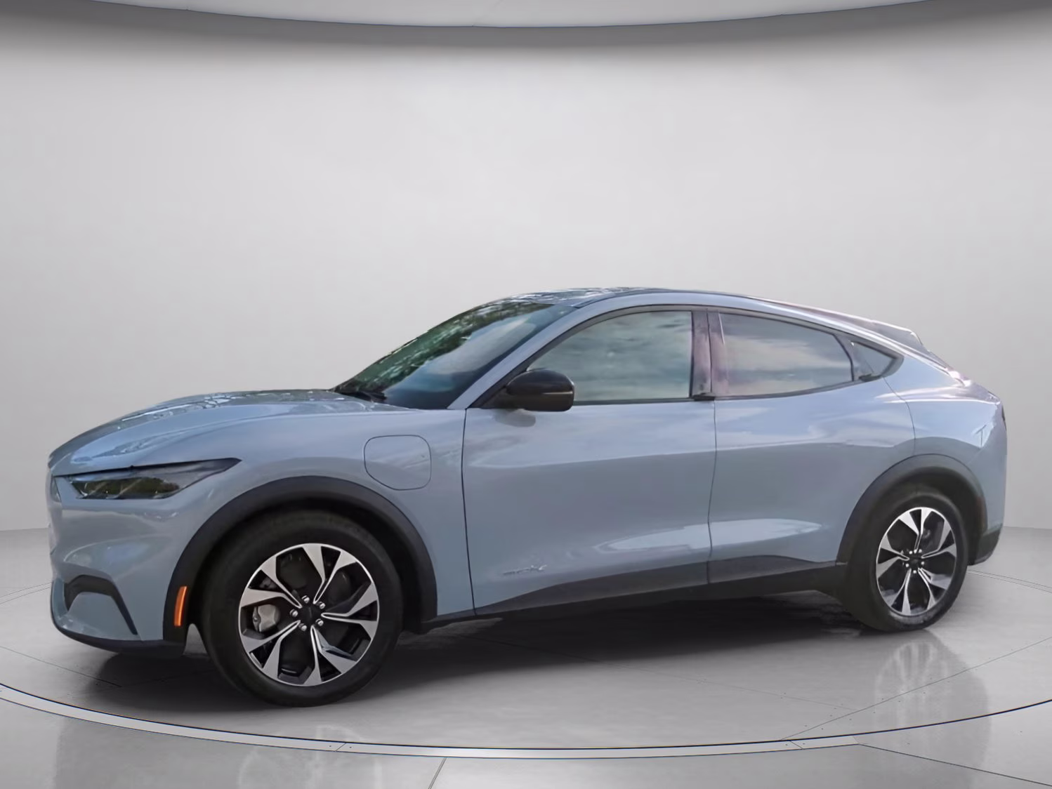 2026 Glacier Gray Metallic Tricoat Ford Mustang Mach-E Select RWD SUV