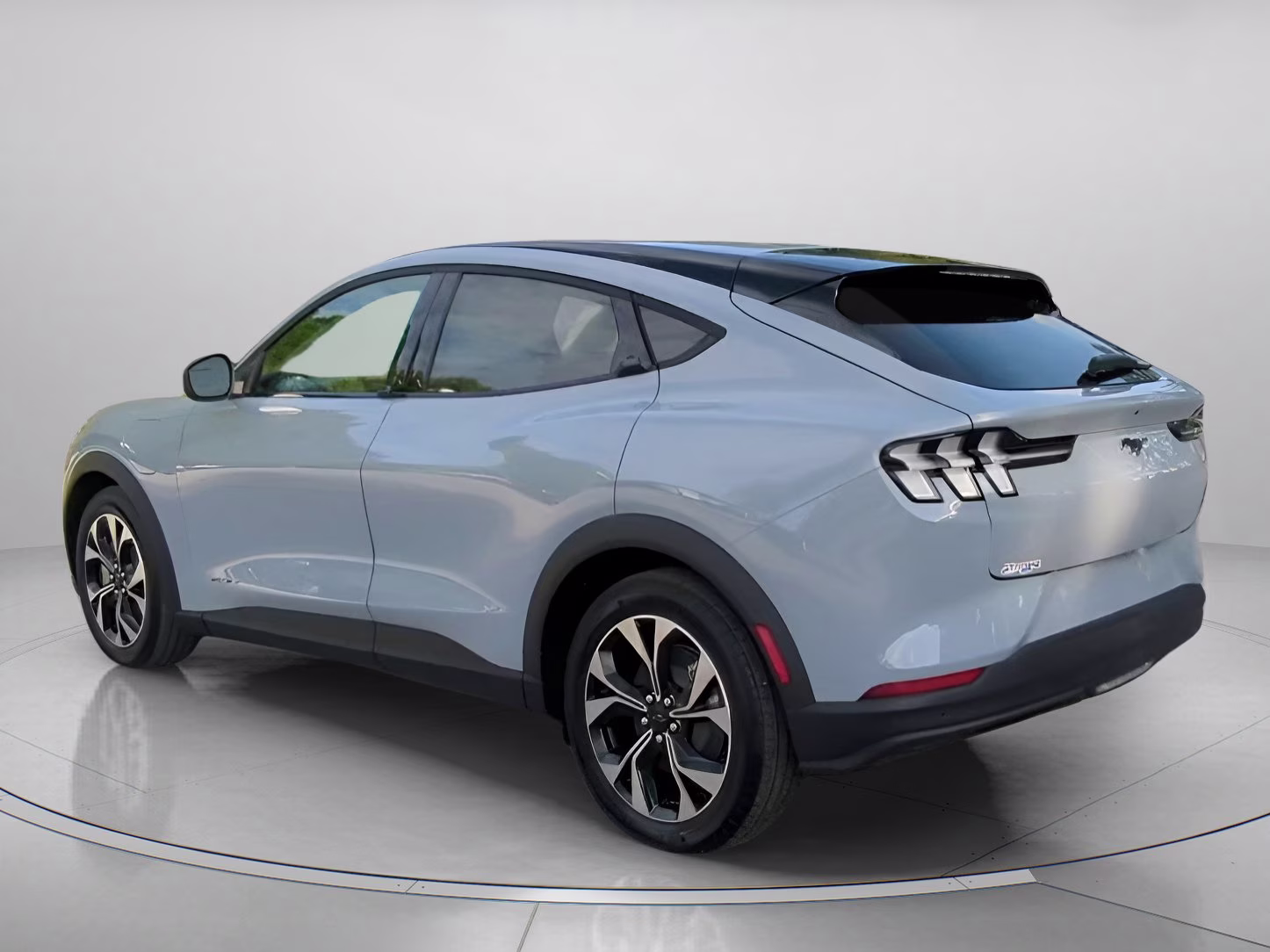 2026 Glacier Gray Metallic Tricoat Ford Mustang Mach-E Select RWD SUV