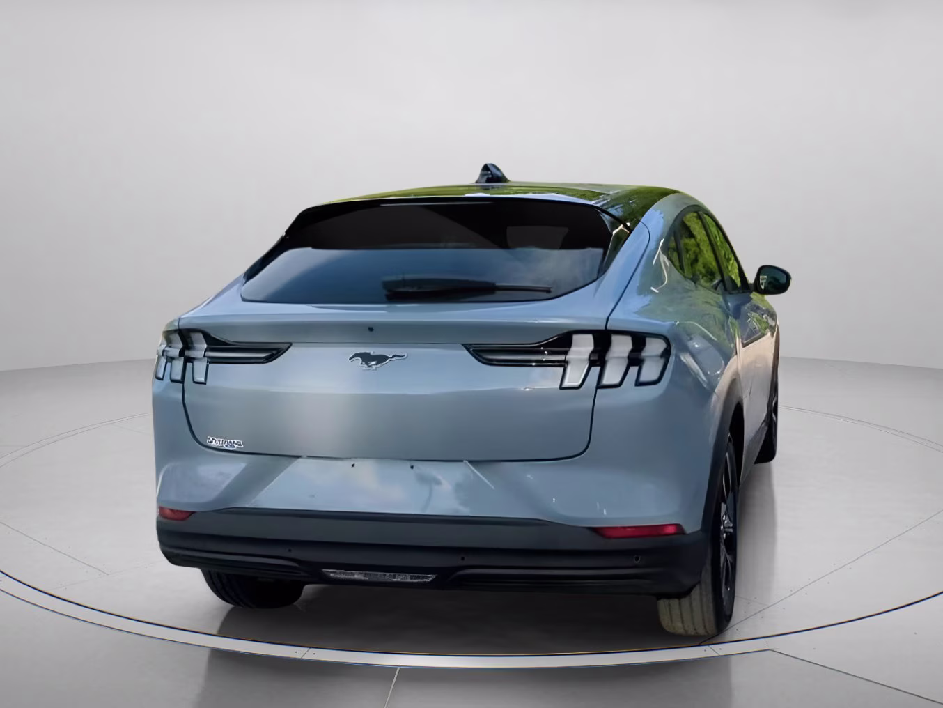 2026 Glacier Gray Metallic Tricoat Ford Mustang Mach-E Select RWD SUV