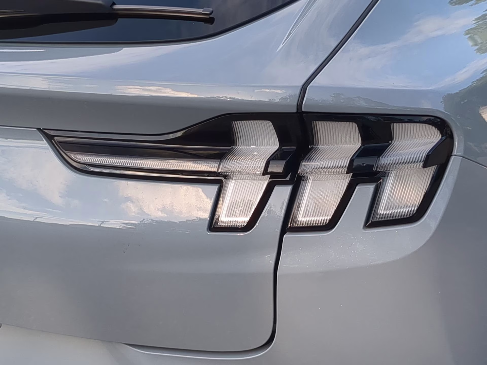 2026 Glacier Gray Metallic Tricoat Ford Mustang Mach-E Select RWD SUV
