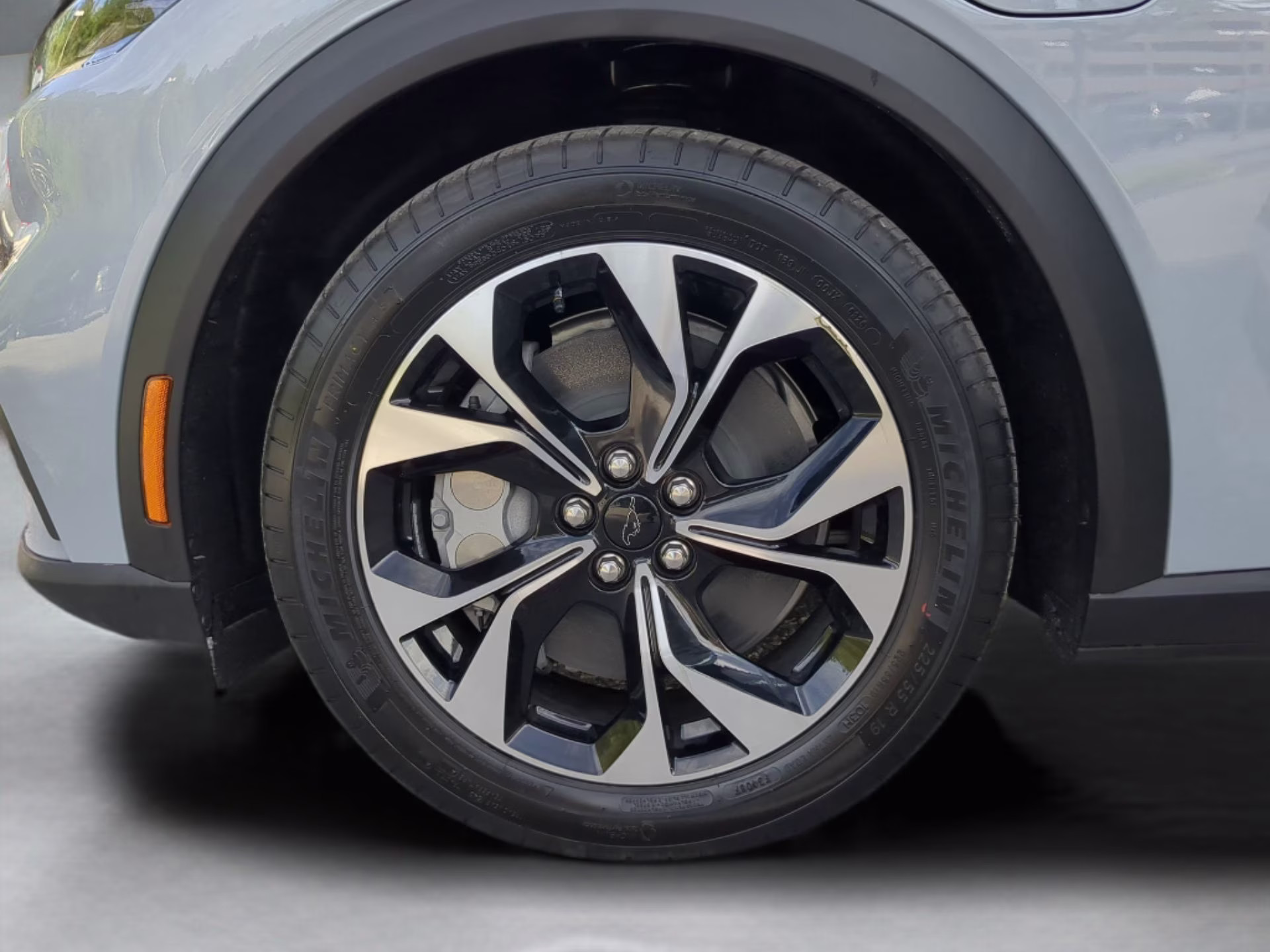 2026 Glacier Gray Metallic Tricoat Ford Mustang Mach-E Select RWD SUV