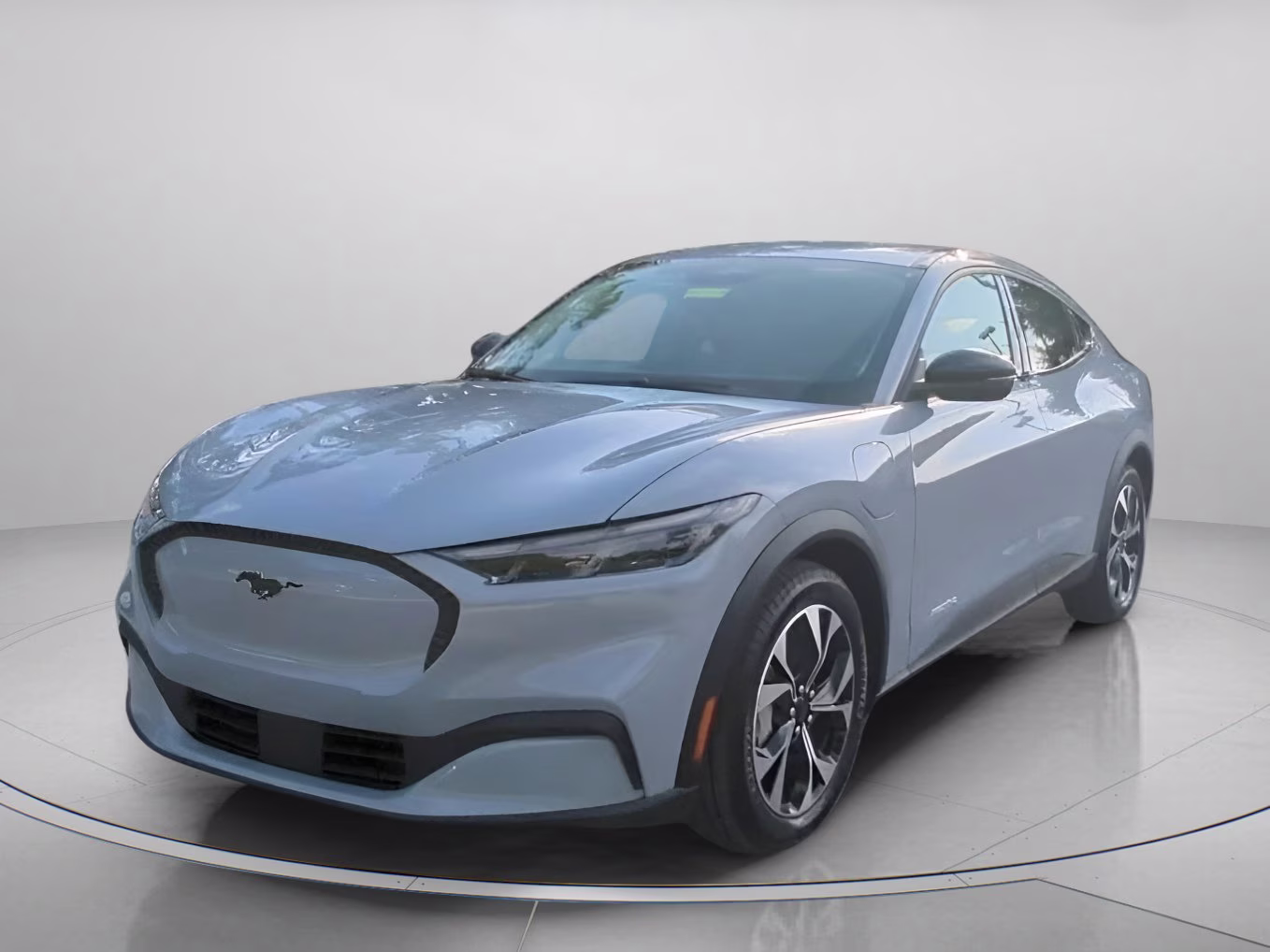 2026 Glacier Gray Metallic Tricoat Ford Mustang Mach-E Select RWD SUV