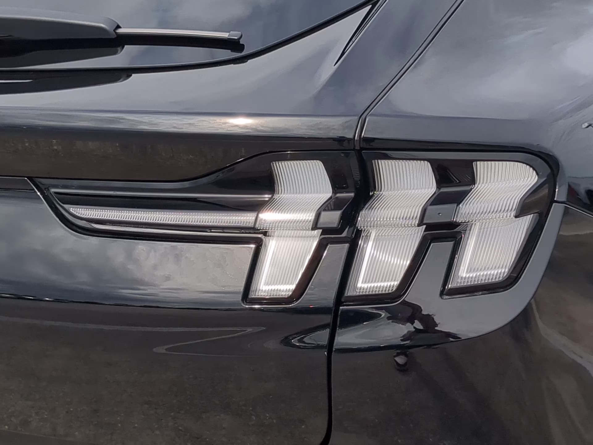 2026 Shadow Black Ford Mustang Mach-E Premium RWD SUV