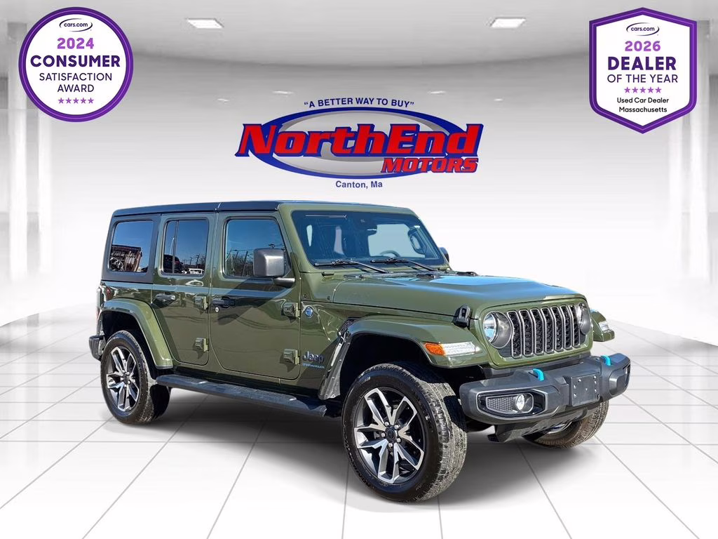 2024 Sarge Green Clearcoat Jeep Wrangler Sport S 4xe 4X4 SUV