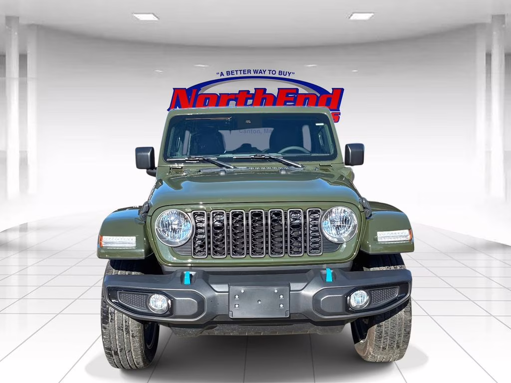 2024 Sarge Green Clearcoat Jeep Wrangler Sport S 4xe 4X4 SUV
