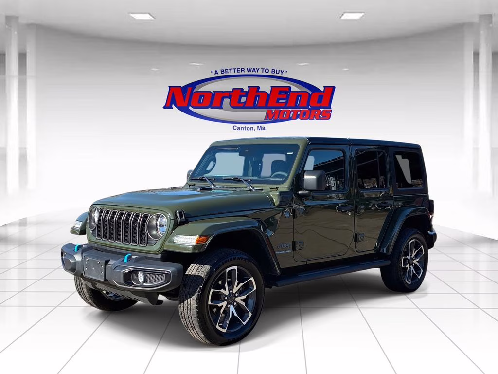 2024 Sarge Green Clearcoat Jeep Wrangler Sport S 4xe 4X4 SUV