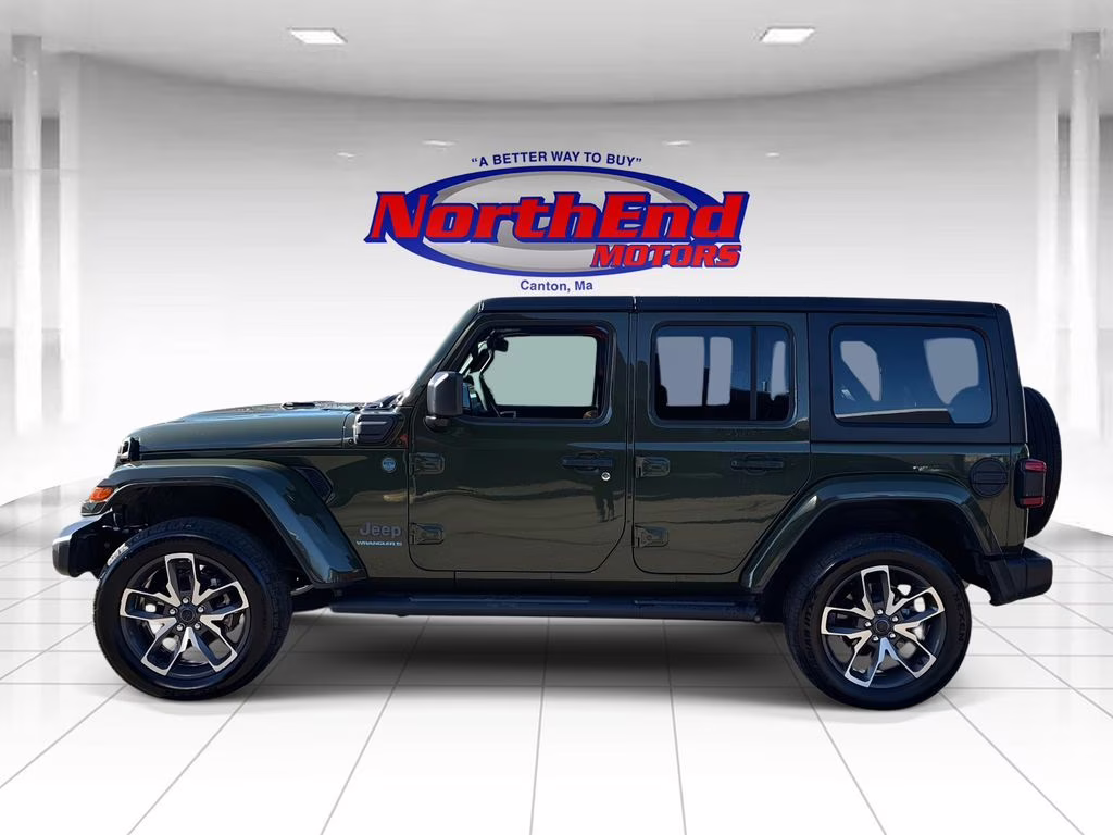 2024 Sarge Green Clearcoat Jeep Wrangler Sport S 4xe 4X4 SUV