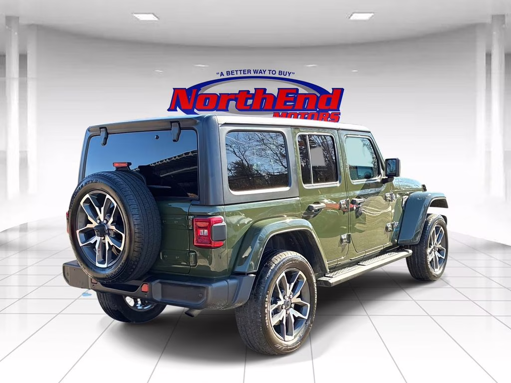 2024 Sarge Green Clearcoat Jeep Wrangler Sport S 4xe 4X4 SUV