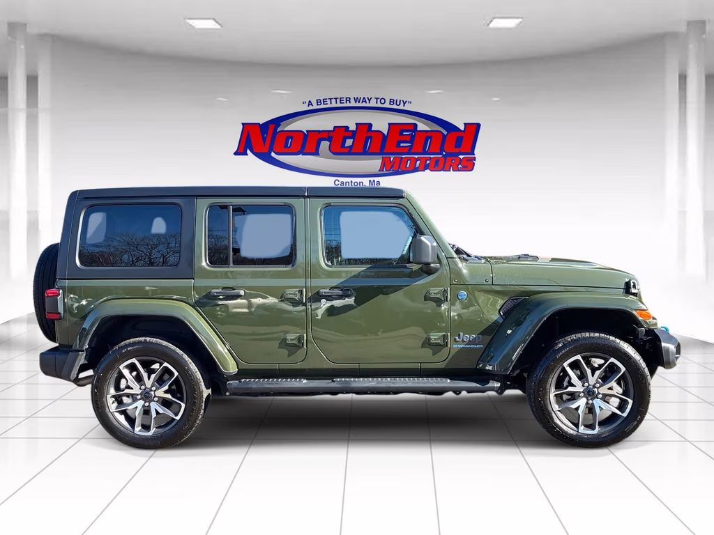 2024 Sarge Green Clearcoat Jeep Wrangler Sport S 4xe 4X4 SUV