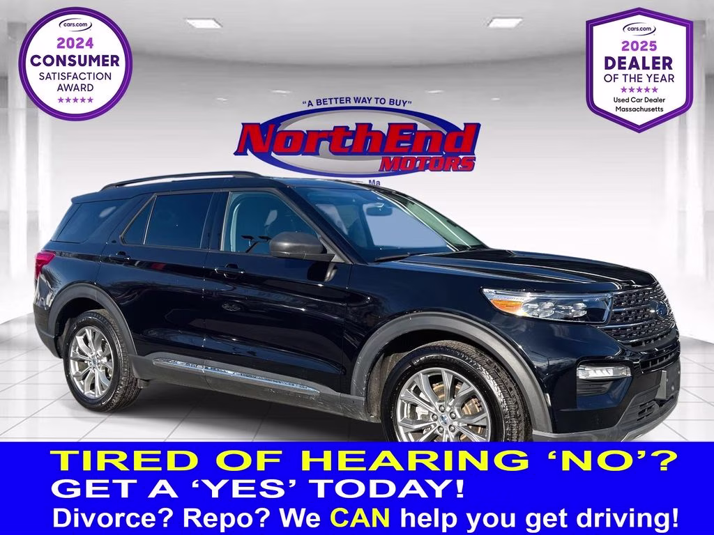 2022 Black Metallic Ford Explorer XLT 4X4 SUV