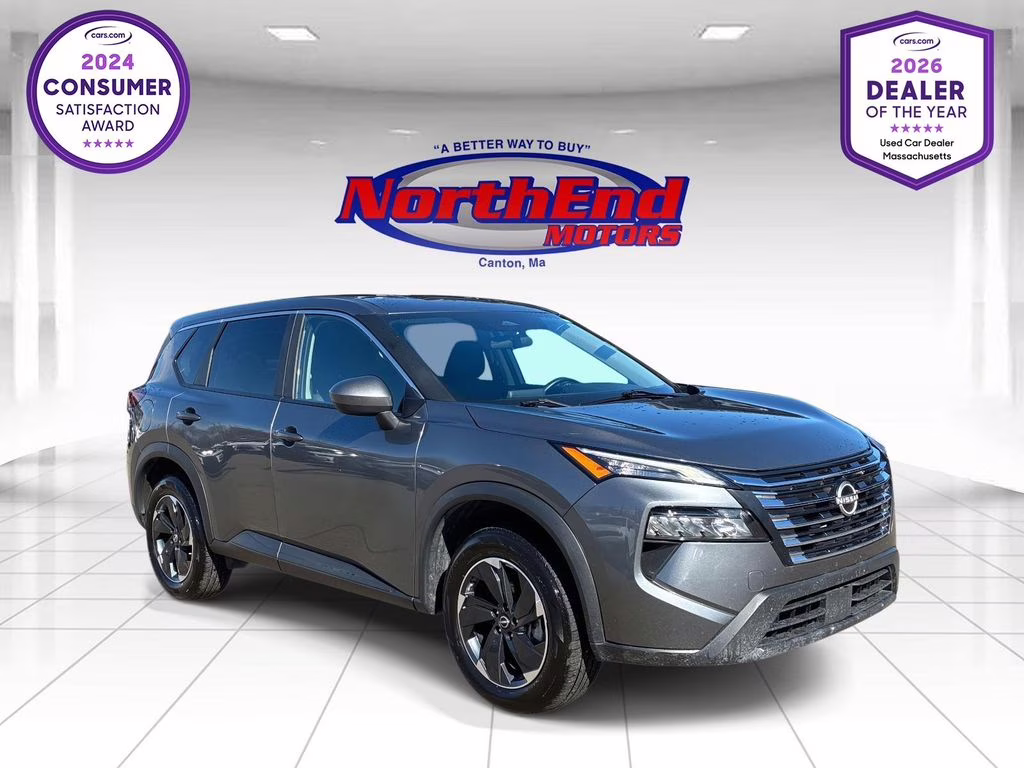 2024 Gun Metallic Nissan Rogue SV AWD SUV