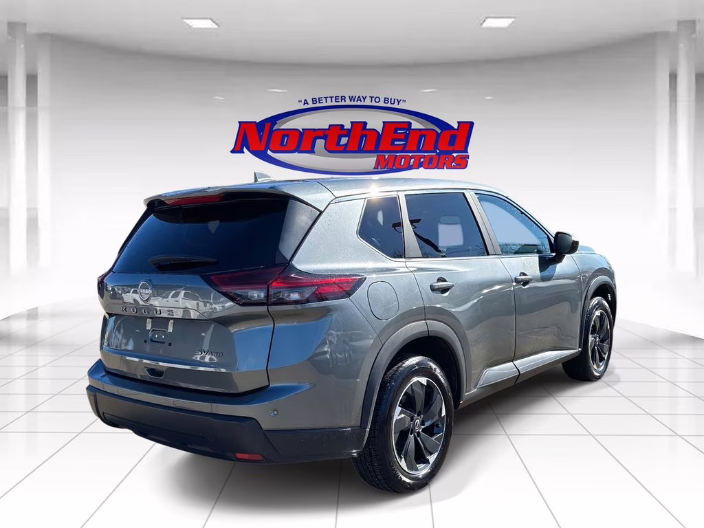2024 Gun Metallic Nissan Rogue SV AWD SUV