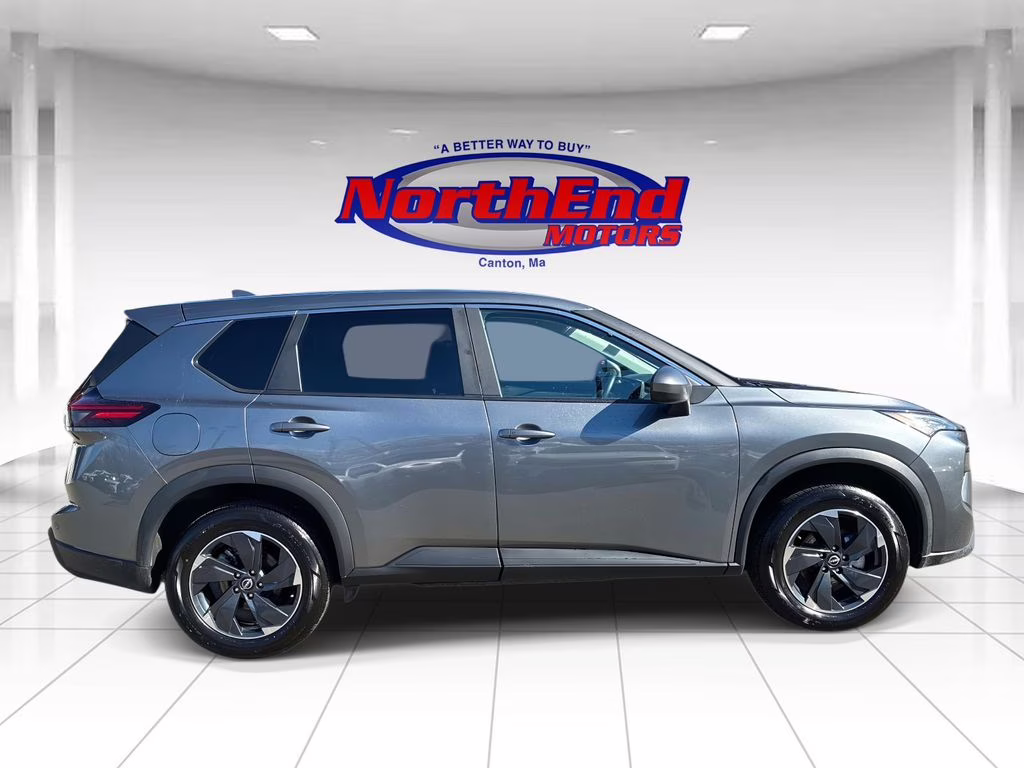 2024 Gun Metallic Nissan Rogue SV AWD SUV