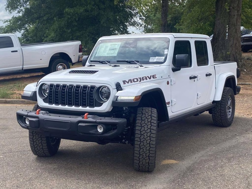 2026 Bright White Clearcoat Jeep Gladiator Mojave X 4X4 Truck