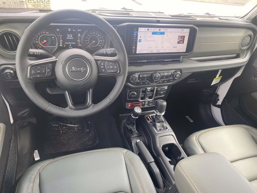 2026 Bright White Clearcoat Jeep Gladiator Mojave X 4X4 Truck