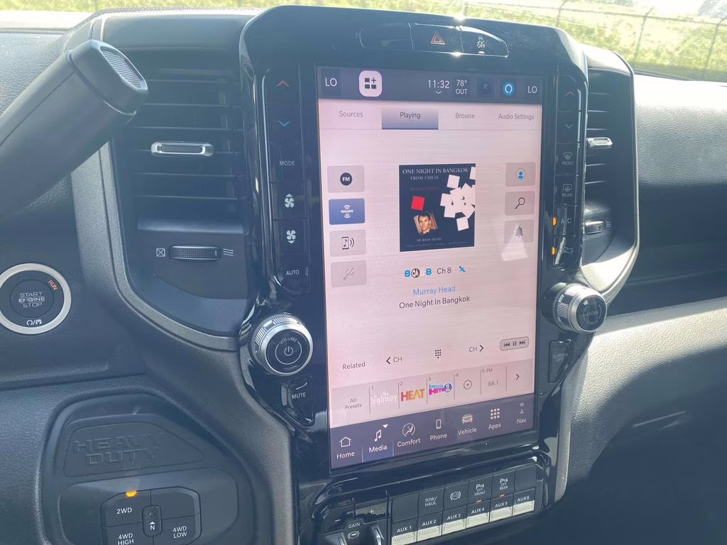 2026 Bright White Clearcoat Ram 2500 Tradesman 4X4 Truck