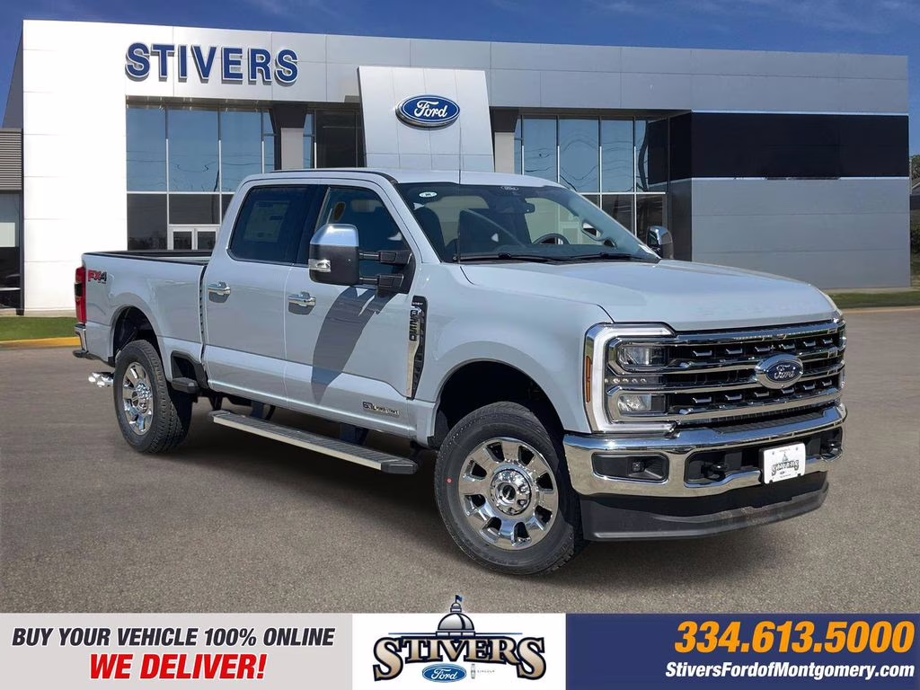2026 Glacier Gray Metallic Tri-Coat Ford Super Duty F-250 SRW Lariat 4X4 Truck
