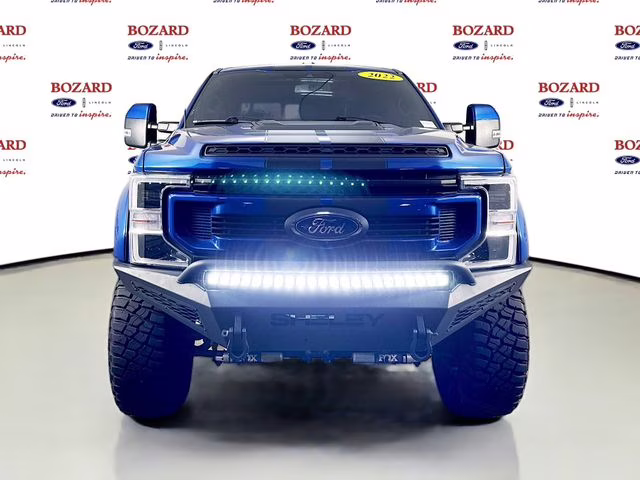 2022 Blue Metallic Ford Super Duty F-250 SRW Lariat Shelby Baja Truck 4X4 Truck