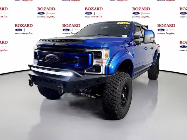 2022 Blue Metallic Ford Super Duty F-250 SRW Lariat Shelby Baja Truck 4X4 Truck