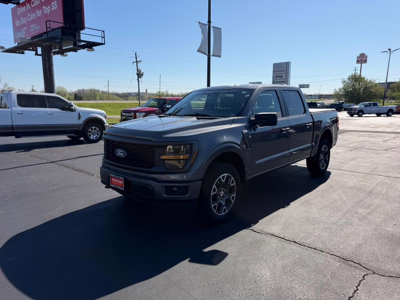 2024 Carbonized Gray Metallic Ford F-150 STX 4X4 Truck