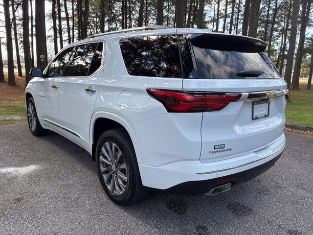 2023 Summit White Chevrolet Traverse Premier FWD SUV