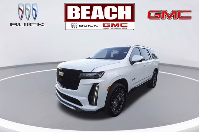 2023 Crystal White Tricoat Cadillac Escalade V-Series AWD SUV