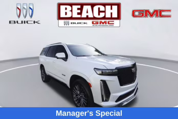 2023 Crystal White Tricoat Cadillac Escalade V-Series AWD SUV