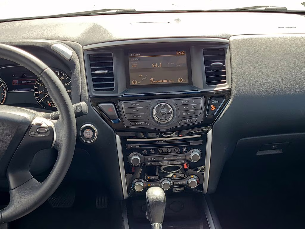 2016 Glacier White Nissan Pathfinder SV FWD SUV